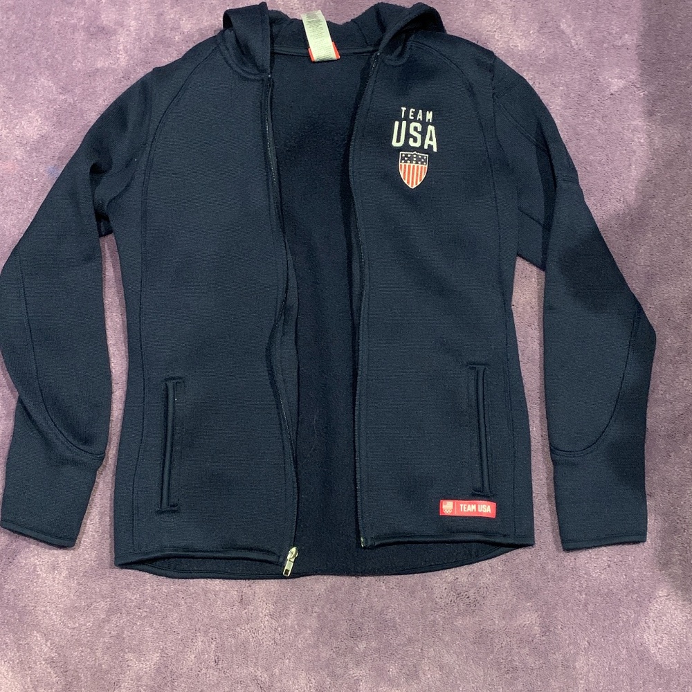 Team USA Zip Up Hoodie